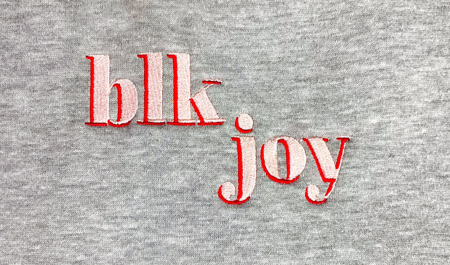 Blk Joy Sweatshirt