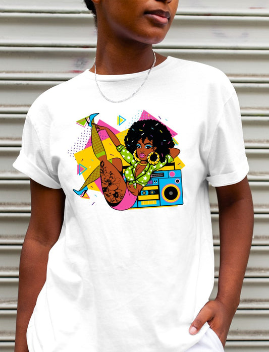 80's Pin-Up, Boombox